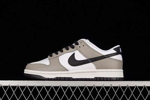 【330】[DD1503-117]-[WMNS DUNK LOW &#x27;LIGHT SMOKE GREY&#x27;WHITE/LIGHT SMOKE GREY/BLACK]-[