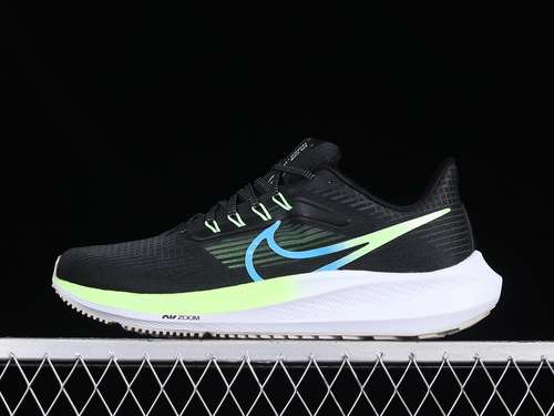 【260】[DO7435-900]-[AIR ZOOM PEGASUS 39 BLACK/WHITE/GREEN]-[MAN:39-45]