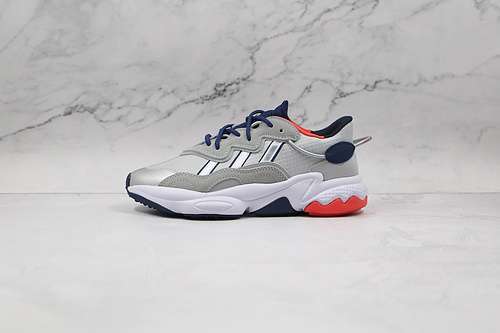 【250】[FV9650]-[OZWEEGO SHOES SILVER METALLIC/TECH INDIGO/BRIGHT RED]-[WOMAN:36-39]-[MAN:40-45]