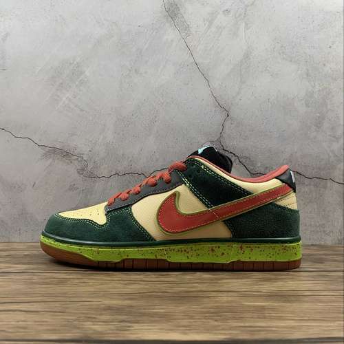 【380】[313170-761]-[DUNK SB LOW MOSQUITO VANILLA/VERMILLON RED-BLACK FROST]-[WOMAN:36-39]-[MAN:40-46]