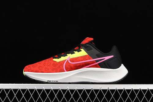 【280】[DM8061-600]-[AIR ZOOM PEGASUS 38 BLACK/RED/WHITE]-[WOMAN:36-39]-[MAN:40-45]