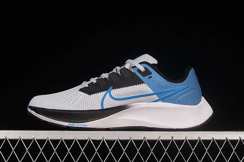 【280】[CW7356-009]-[AIR ZOOM PEGASUS 38 PURE PLATINUM/BLACK/DUTCH BLUE/PHOTO BLUE]-[MAN:39-45]