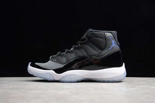 [378037-003]-[CJ AIR JORDAN 11 RETRO SPACE JAM 2016 RELEASE BLACK/WHITE]-[MAN:40-46]
