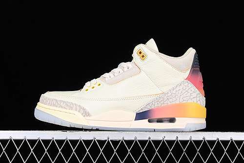 【430】[FN0344-901]-[J.BALVIN AIR JORDAN 3 RETRO ORANGE/GREY/GOLD/BROWN]-[UNISEX:35.5-47.5]