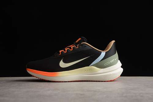 【250】[DX6040-071]-[AIR WINFLO 9 BLACK/ORANGE-BLUE]-[MAN:39-45]