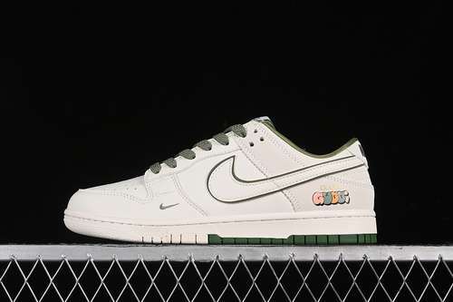 【360】[DQ1098-398]-[SB DUNK LOW OFF WHITE/GREEN]-[WOMAN:36-39]-[MAN:40-45]
