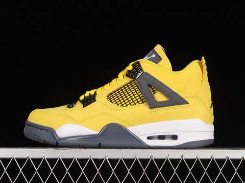 【600】[CT8527-700]-[AIR JORDAN 4 RETRO LIGHTNING 2021 TOUR YELLOW/MULTICOLOR/DARK BLUE GREY]