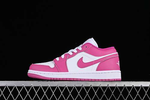 【260】[FV8486-600]-[AIR JORDAN 1 LOW FIRE PINK/WHITE/IRIS WHISPER]-[WOMAN:36-40]