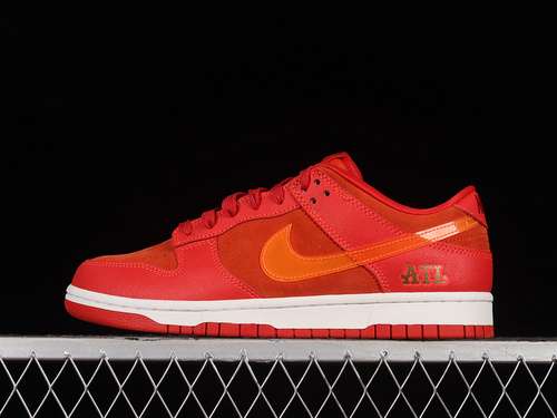 【370】[FD0724-657]-[DUNK LOW ATL UNIVERSITY RED/BRIGHT CRIMSON]-[WOMAN:36-39]-[MAN:40-46]