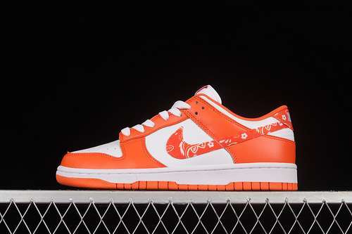 【330】[DH4401-103]-[DUNK LOW ESSENTIAL PAISLEY PACK ORANGE WHITE/ORANGE-WHITE]-[UNISEX:36-46]