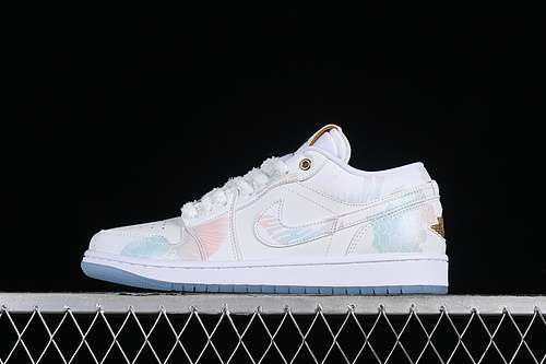 【280】[FN8901-164]-[AIR JORDAN 1 LOW YEAR OF THE DRAGON WHITE/GAME ROYAL/ICE BLUE/UNIVERSITY RED]