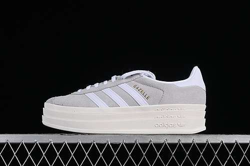 【300】[HQ6893]-[ORIGINALS GAZELLE BOLD GREY TWO/CLOUD WHITE/CORE WHITE]-[WOMAN:35-42]