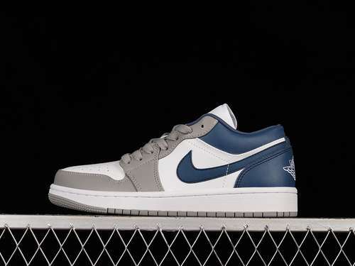 【280】[DC0774-042]-[AIR JORDAN 1 LOW LA DODGERS WHITE/GREY/BLUE]-[WOMAN:35.5-39]-[MAN:40-47.5]