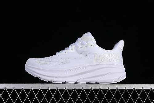【260】[1127952 WWH]-[HOKA ONE ONE BONDI 8 WHITE/GREY]-[WOMAN:36-39]-[MAN:40-45]