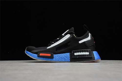 【300】[FX6819]-[NMD_R1 SPECTOO SHOES CORE BLACK/CORE BLACK/SOLAR RED]-[WOMAN:37-39]-[MAN:40-45]