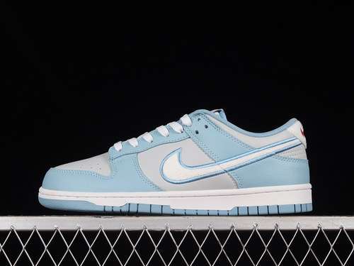 【270】[FB1871-011]-[DUNK LOW FLEECE SWOOSH LIGHT BLUE]-[WOMAN:36-39]-[MAN:40-45]