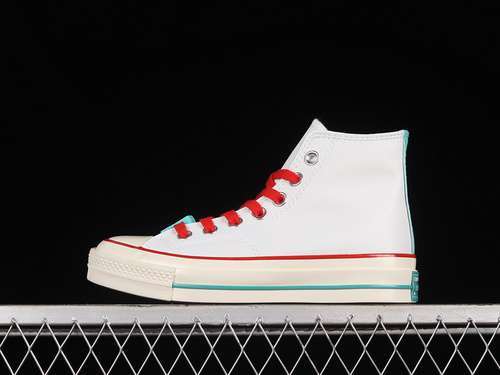【270】[173202C]-[CHUCK TAYLOR ALL-STAR 70S HIGH WHITE/WHITE/RED]-[WOMAN:35-39.5]-[MAN:40-44]