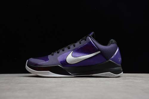 【390】[386430-500]-[ZOOM KOBE 5 &quot;INK&quot; INK/METALLIC SILVER]-[MAN:39-46]