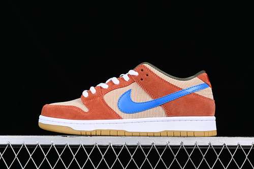 【270】[BQ6817-201]-[DUNK LOW PRO SB CORDUROY DUSTY PEACH/PHOTO BLUE-DESERT ORE]-[UNSIZE:36-46]