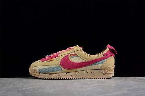 【320】[DR1413-200]-[UNION X NK CORTEZ EARTHY YELLOW/EARTHY YELLOW/PINK]-[WOMAN:36-39]-[MAN:40-45]
