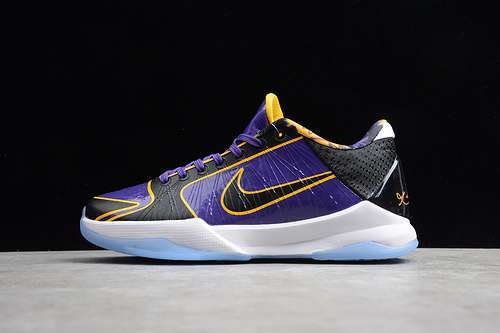 【340】[CD4991-500]-[KOBE 5 PROTRO LAKERS COURT PURPLE/BLACK-UNIVERSITY GOLD]-[MAN:40-46]
