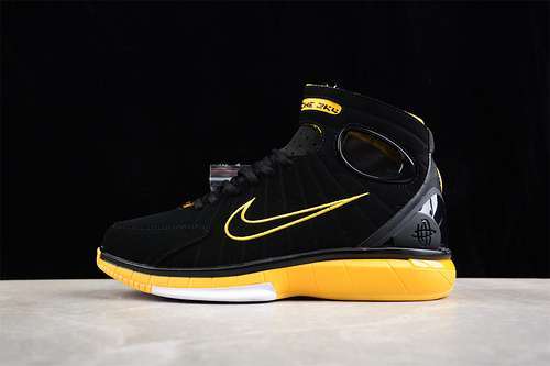 【340】[308475-100]-[AIR ZOOM HUARACHE 2K4 BLACK/VARSITY MAIZE-WHITE]-[MAN:40-46]