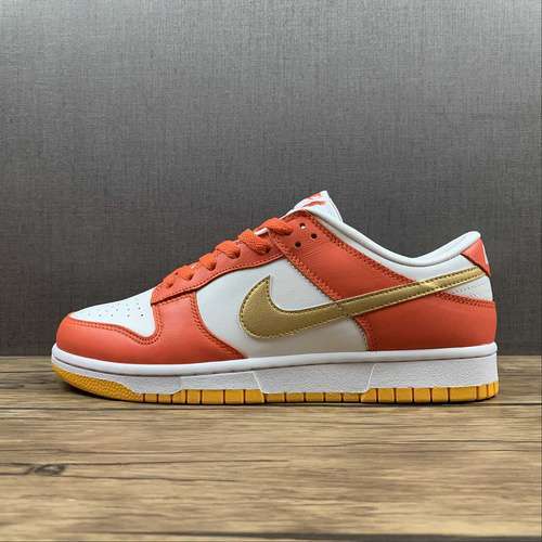 【430】[DQ4690-800]-[SB DUNK LOW GOLDEN ORANGE ORANGE/WHITE-GOLD]-[WOMAN:36-39]-[MAN:40-46]