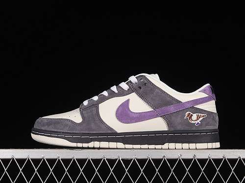 【380】[UT7790-332]-[OTOMO KATSUHIRO DUNK LOW SB STEAMBOY OST WHITE/PURPLE]-[WOMAN:36-39]-[MAN:40-45]