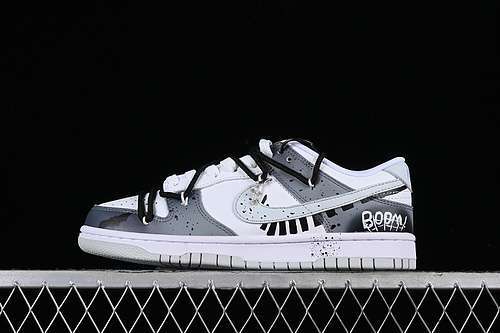 【380】[DV0831-101]-[DUNK LOW SB WHITE/GREY/BLACK]-[WOMAN:36-39]-[MAN:40-46]