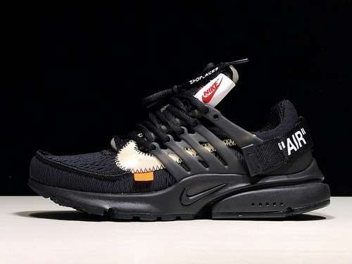 【460】[AA3830-002]-[OWF AIR PRESTO X OW 2018 BLACK/WHITE-CONE]-[UNISEX:36-48]