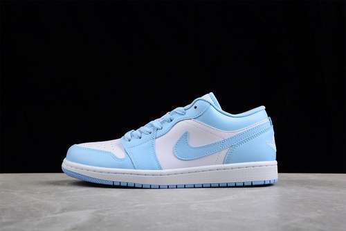 【270】[DC0774-141]-[CJ AIR JORDAN 1 LOW WHITE/ICE BLUE]-[WOMAN:35.5-39]-[MAN:40-46]