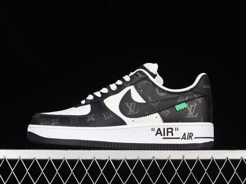 【450】[AIR FORCE 1 LOW 07 X L*V BLACK/BLACK/WHITE]-[WOMAN:36-39]-[MAN:40-46]