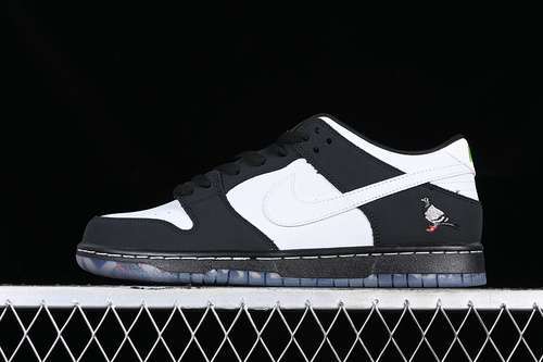 【280】[BV1310-013]-[SB DUNK LOW PANDA PIGEON BLACK/GREEN GUSTO-WHITE]-[UNISEX:36-46]