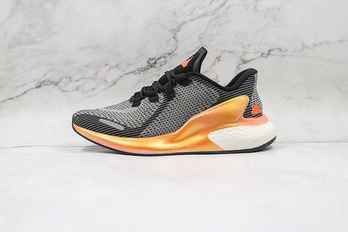 【260】[FW8313]-[LAVA BOOST SHOES CORE BLACK/CLOUD WHITE/ORANGE]-[MAN:40-45]