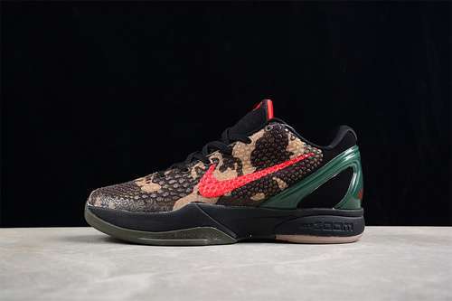 【340】[429659-900]-[ZOOM KOBE 6 PROTRO BLACK/RED/GREEN/BROWN]-[MAN:40-46]