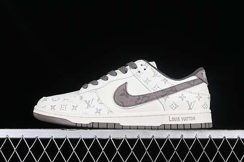 【380】[FC1688-131]-[SB DUNK LOW L*V OFF WHITE/GREY]-[WOMAN:36-39]-[MAN:40-45]