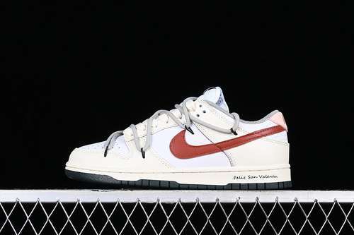 【270】[DD1503-117]-[DUNK LOW RETRO WHITE/BEIGE/RED]-[WOMAN:35.5-39]-[MAN:40-46]
