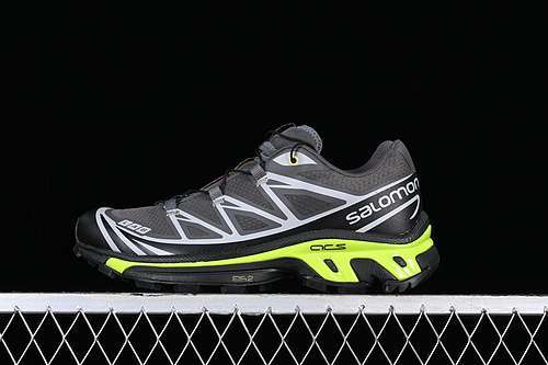 【400】[416870-28]-[SALOMON XT-6 RECUT BLACK/GREY/GREEN]-[WOMAN:36-39]-[MAN:40-44]
