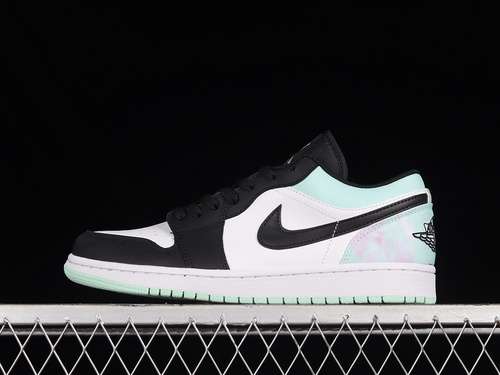 【300】[DM1199-100]-[AIR JORDAN 1 LOW SE TIE-DYE WHITE/MINT FOAM/BLACK]-[MAN:40-45]