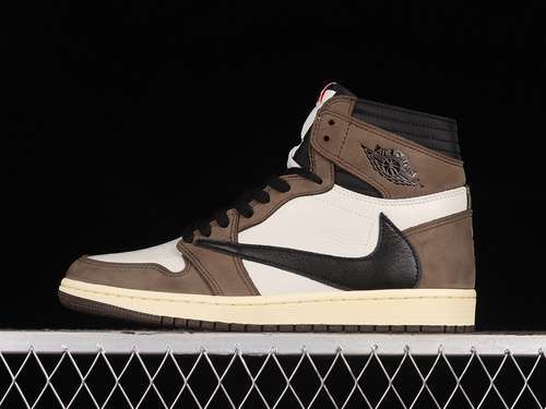 【650】[CD4487-100]-[TRAVIS SCOTT X AIR JORDAN 1 RETRO HIGH OG SAIL/DARK MOCHA-UNIVERSITY RED-BLACK]