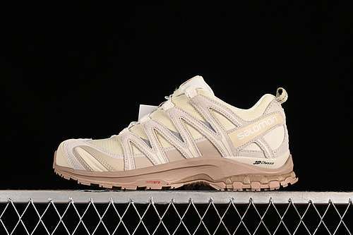 【400】[474786-25]-[SALOMON XA PRO 3D SUEDE BEIGE/YELLOW]-[WOMAN:36-39]-[MAN:40-46]
