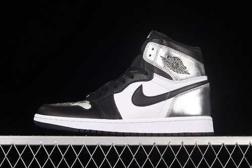 【400】[CD0461-001]-[AIR JORDAN 1 RETRO HIGH OG SILVER TOE BLACK/METALLIC SILVER/WHITE]