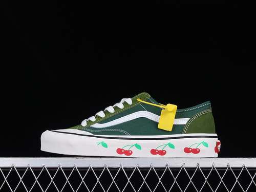 【250】[VN0A4BX9BGK]-[STYLE 36 DECON SF SMALL CHERRY GREEN/WHITE/BLACK]-[WOMAN:35-39]-[MAN:40-44]