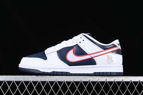 【350】[DZ2780-100]-[DUNK LOW PREMIUM OBSIDIAN/WHITE/UNIVERSITY RED/WOLF GREY]-[UNSIZE:36-46]