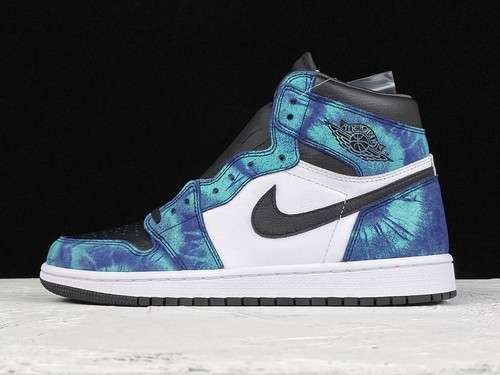 【600】[CD0461-100]-[OG AIR JORDAN 1 RETRO HIGH OG TIE DYE WHITE/BLACK-AURORA GREEN]