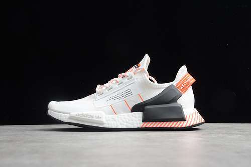 【280】[FW6410]-[NMD_R1 V2 SHOES CLOUD WHITE/CLOUD WHITE/SOLAR RED]-[MAN:39-45]