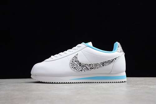 [CI1154-100]-[CLASSIC CORTEZ PREMIUM WHITE/BLACK/LIGHT BLUE]-[WOMAN:36-39]-[MAN:40-44]