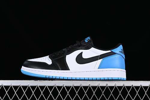 【360】[CZ0790-104]-[AIR JORDAN 1 LOW OG UNC WHITE/BLACK/BLUE]-[MAN:40-47.5]