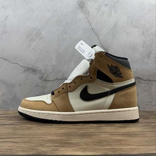 【430】[555088-700]-[AIR JORDAN 1 RETRO HIGH ROOKIE OF THE YEAR GOLD HARVEST/BLACK-SAIL]-[MAN:40-45]