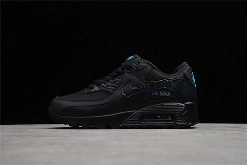 【300】[DC4116-002]-[AIR MAX 90 BLACK/BLACK/LASER BLUE]-[WOMAN:36-39]-[MAN:40-47]
